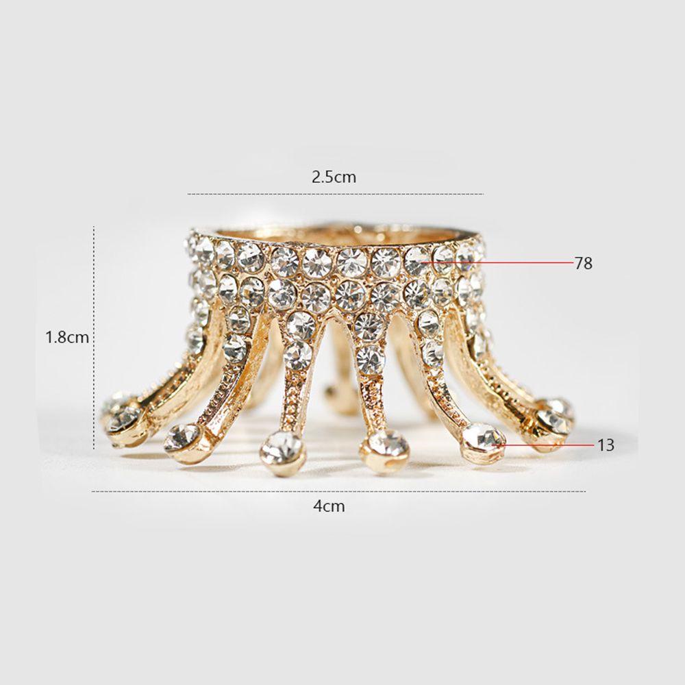 QQMALL Hộp Đựng Bút 2 Màu Sắc Bền Bỉ Hình Vương Miện