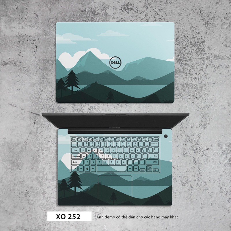 Decal Skin Laptop - Mẫu Dán Chủ đề Thiên Nhiên - Từ 1 đến 4 mặt cho laptop