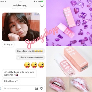 Tẩy Da Chết Sủi Bọt Thải Độc Môi Bubi Bubi Bubble Lips Crub