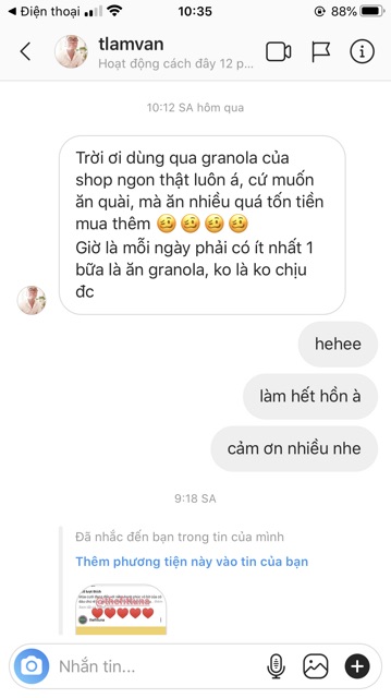 Granola- Ngũ Cốc Ăn Kiêng Không Đường- Hũ 400g | BigBuy360 - bigbuy360.vn