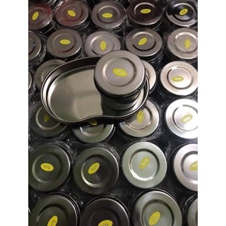 Khay hạt đậu và hũ inox đựng dung cụ y tế phun xam DCPX