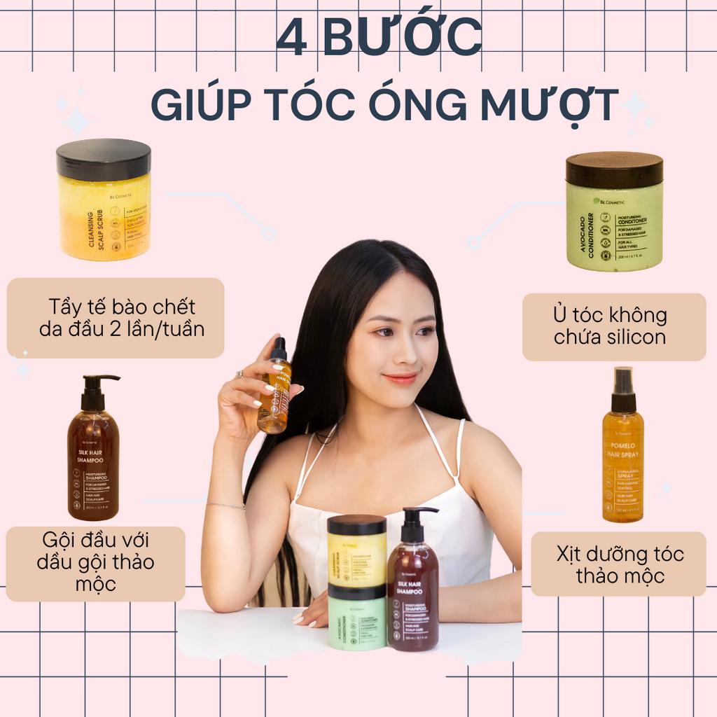 Tẩy tế bào chết cho da đầu hỗ trợ sạch gàu Becosmetic 330g