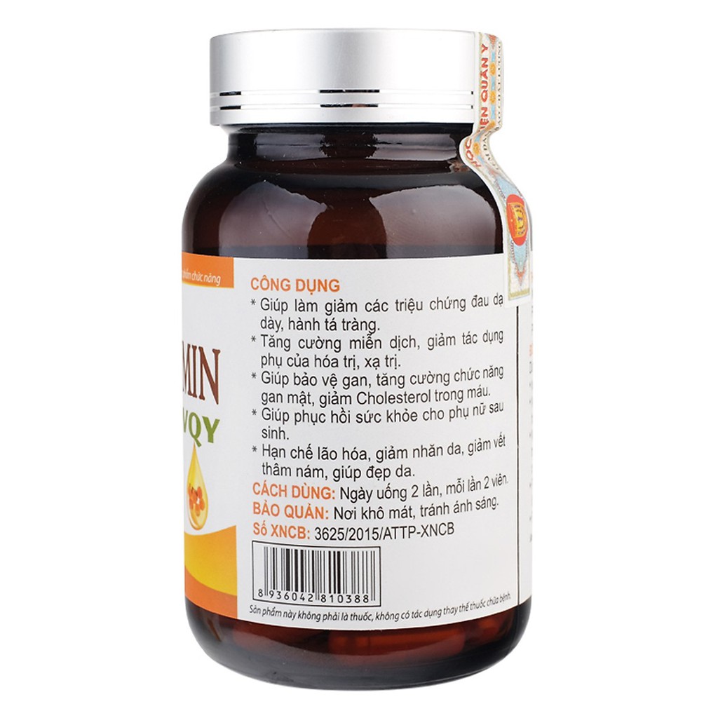 CHÍNH HÃNG Viên Uống NANO CURCUMIN - HỌC VIỆN QUÂN Y