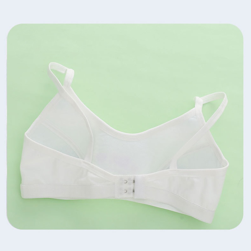 Áo Ngực Cotton Thoáng Khí In Họa Tiết Hoạt Hình Dễ Thương Thời Trang Cho Bé Gái 8-16 Tuổi