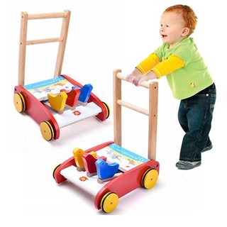 Xe gà tập đi bằng gỗ cho bé- eland shop