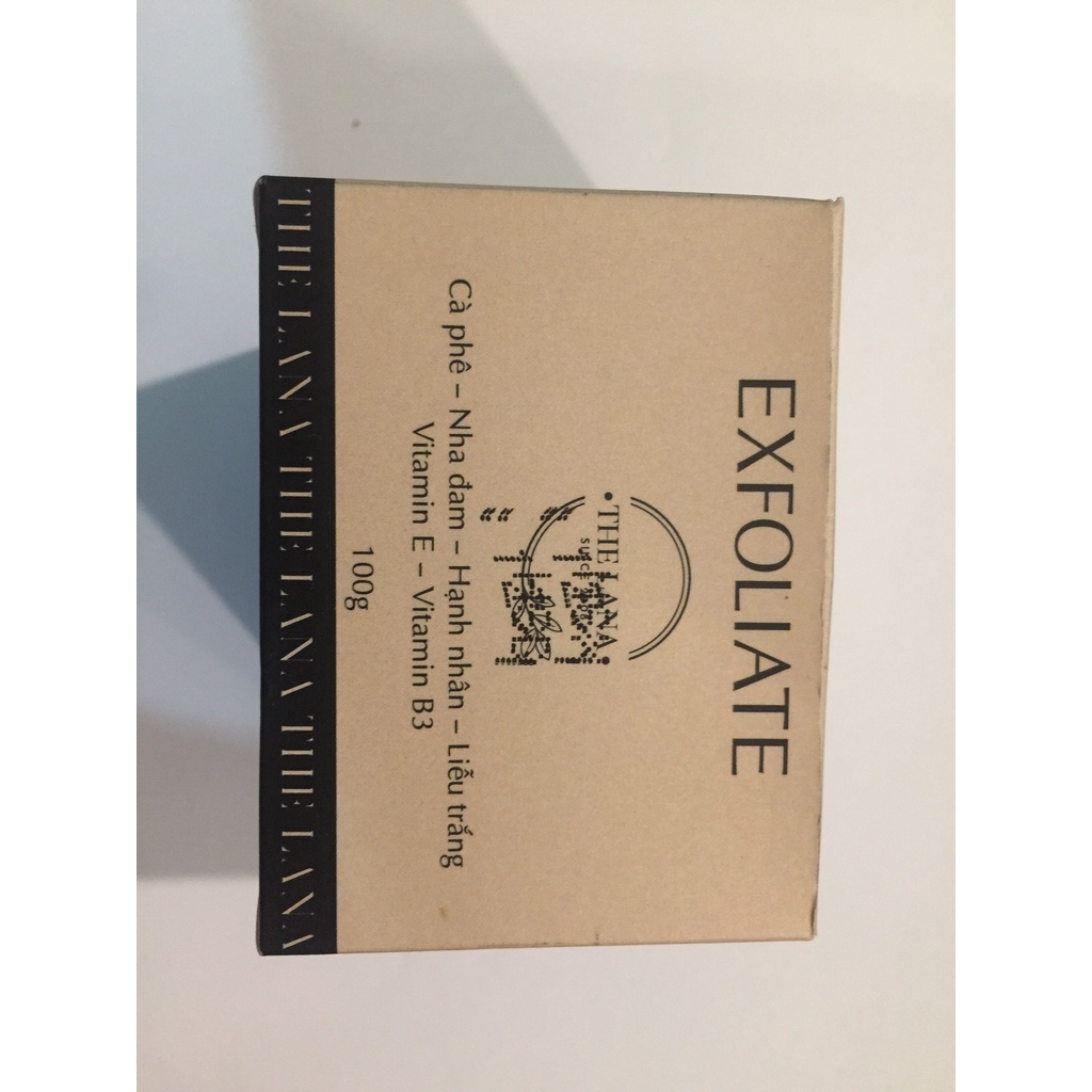 Tẩy da chết cafe The Lana Exfoliate giúp loại bỏ bụi bẩn và dưỡng da trắng mịn, đều màu 100gr | BigBuy360 - bigbuy360.vn