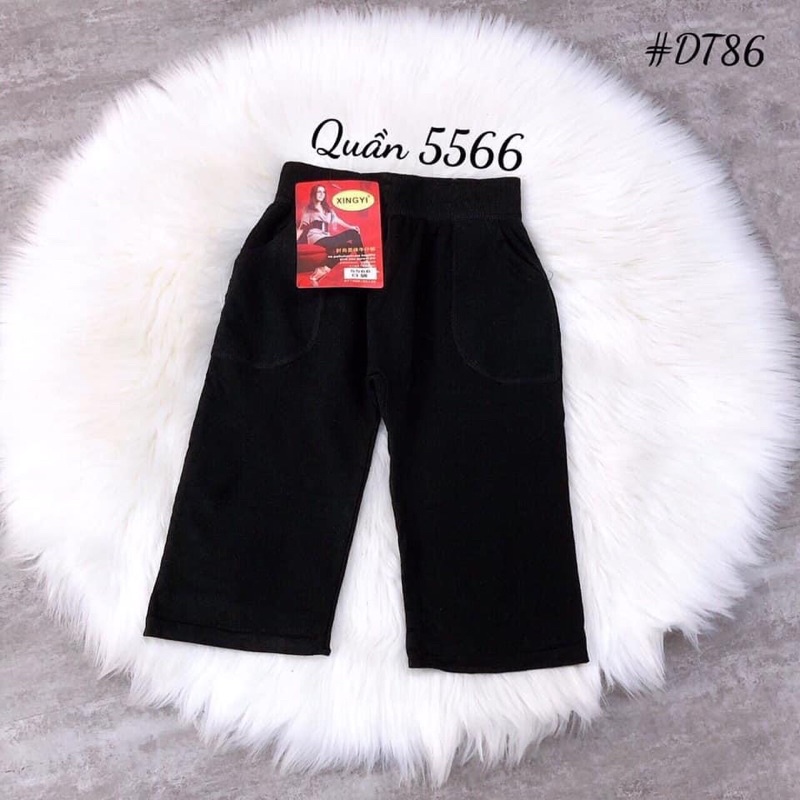 Quần Legging 5566 ngang gối co giãn | BigBuy360 - bigbuy360.vn