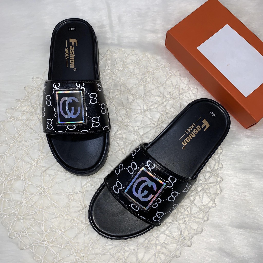 [FREESHIP+FULLBOX] Dép lê đế cao su xịn nam GGG phản quang siêu chất