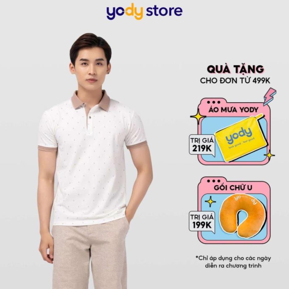 Áo Polo Nam Mỏ Neo Chính Hãng YODY Áo Nam Có Cổ Áo Phông Polo Nam - APM4205 ! * 2022 ! !