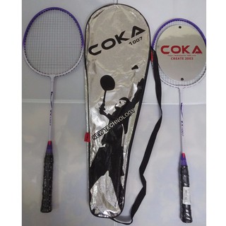 BỘ 2 VỢT CẦU LÔNG COKA 1007