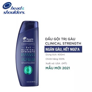 dầu gội head & shoulder clinical strength 400ml từ Mỹ