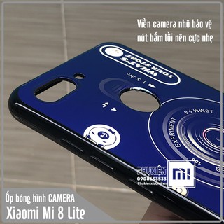 Ốp lưng Xiaomi Mi 8 Lite dẻo bóng hình Camera