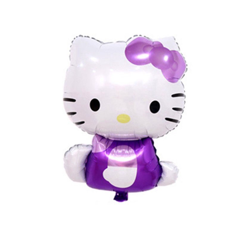 Bong Bóng Nhôm Hình Hello Kitty Dễ Thương