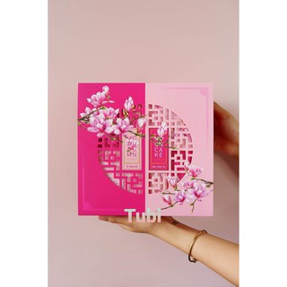 HỘP ĐỰNG BÁNH TRUNG THU 2021 _ MỘC LAN 4 BÁNH