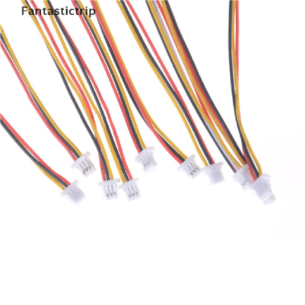 Set 10 Dây Cáp Nối 3 Chấu Mini Micro SH 1.0mm 100MM