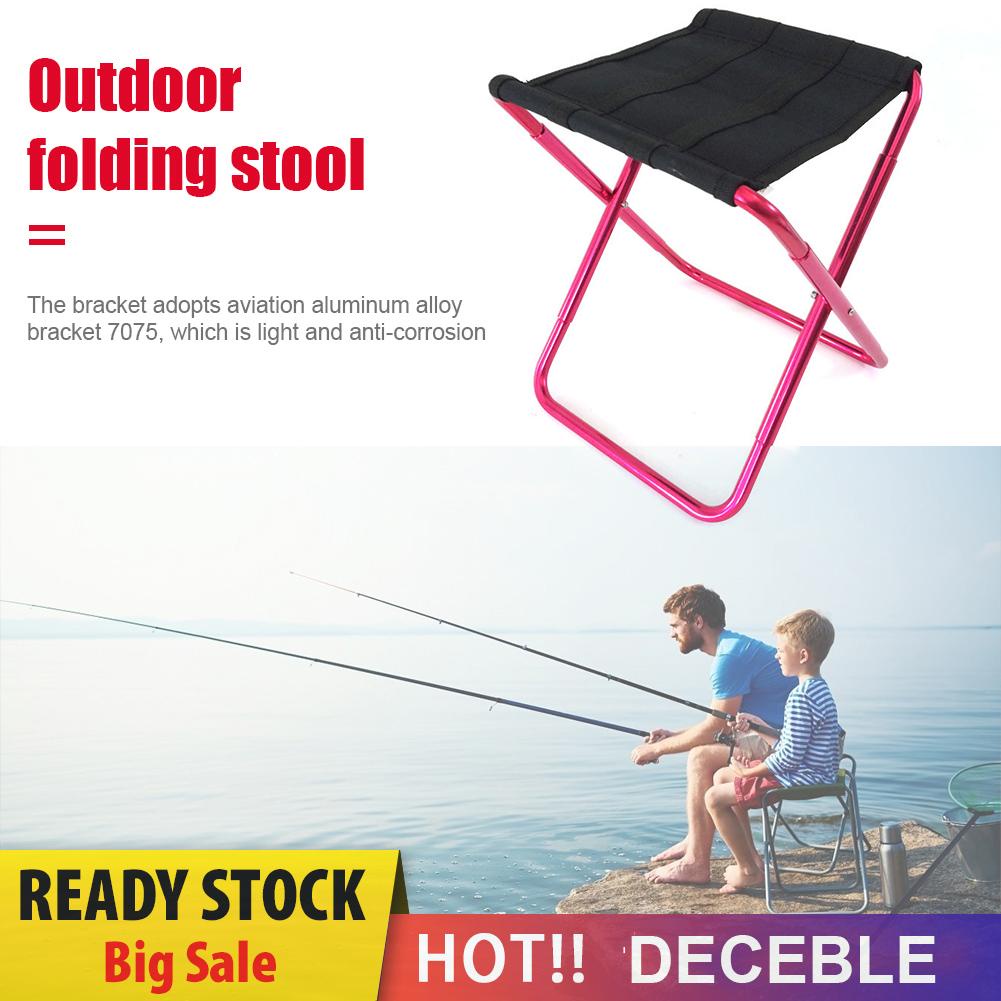 deceble Folding Chair Lightweight Picnic Fishing Camping Garden Beach Party Stool