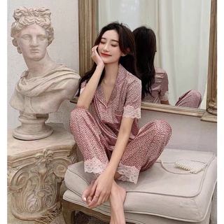 EVA - Bộ Đồ Ngủ Pijama Lụa Đồ Mặc Nhà Cao Cấp Siêu Mềm Không Nhăn Nhàu