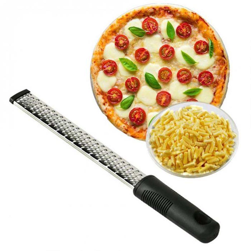 Dụng Cụ Bào Phô Mai / Chanh / Socola Đa Năng Bằng Thép Không Gỉ 8 Inch