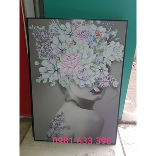 Khung Tranh Canvas Cao Cấp (Kèm Khung + Đinh Treo) ẢNH THẬT
