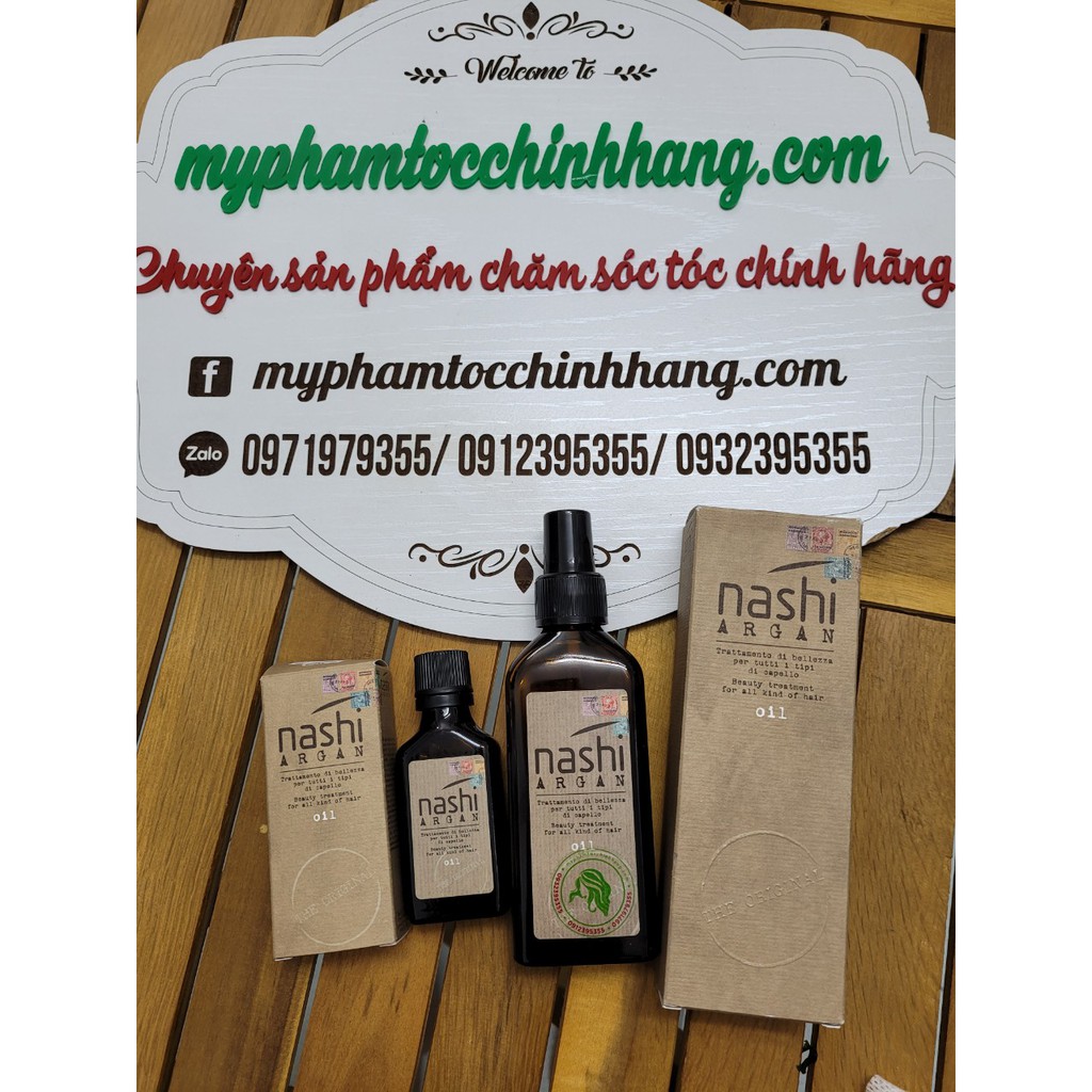 TINH DẦU DƯỠNG TÓC NASHI ARGAN 30ML -100ML