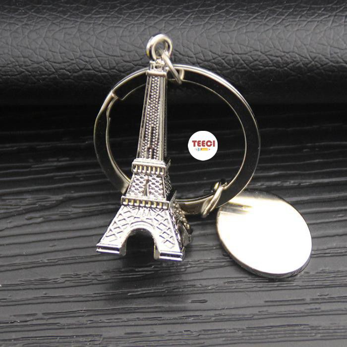 Móc Treo Chìa Khóa Balo Túi Xách Tháp Eiffel T248 (Màu Sắc Ngẫu Nhiên)