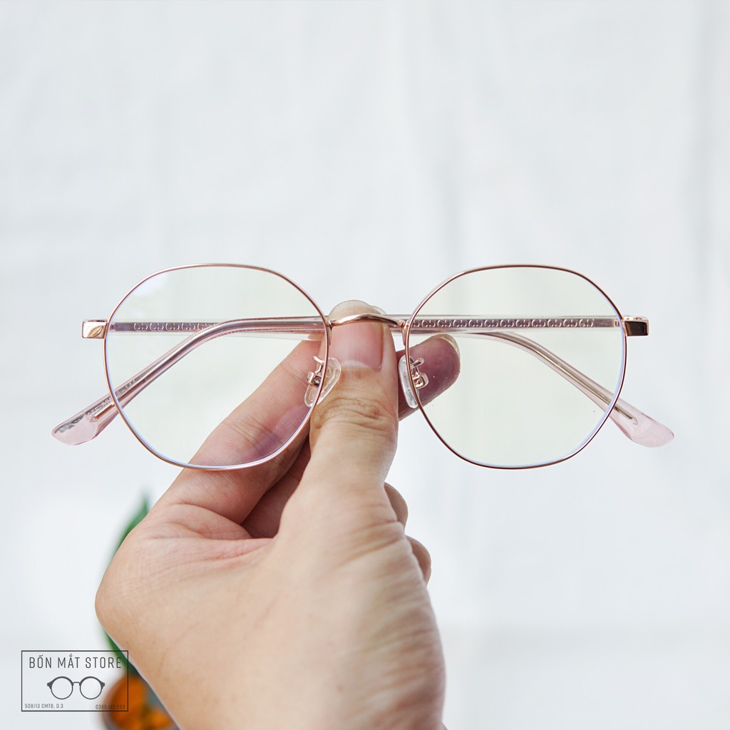 Gọng Kính Cận Đa Giác Hợp Kim Thời Trang 2021(Tặng Khăn Hộp) | BigBuy360 - bigbuy360.vn