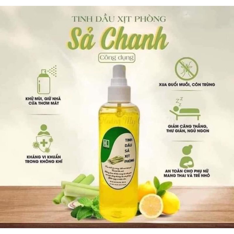 Tinh dầu sả chanh xịt phòng 100ml