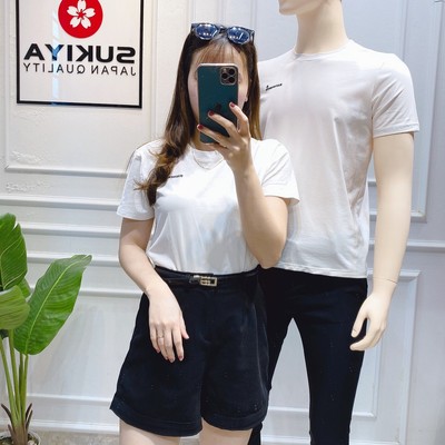 Áo thun nữ trơn chất cotton mềm mại SUKIYA JAPAN QUALITY AT03