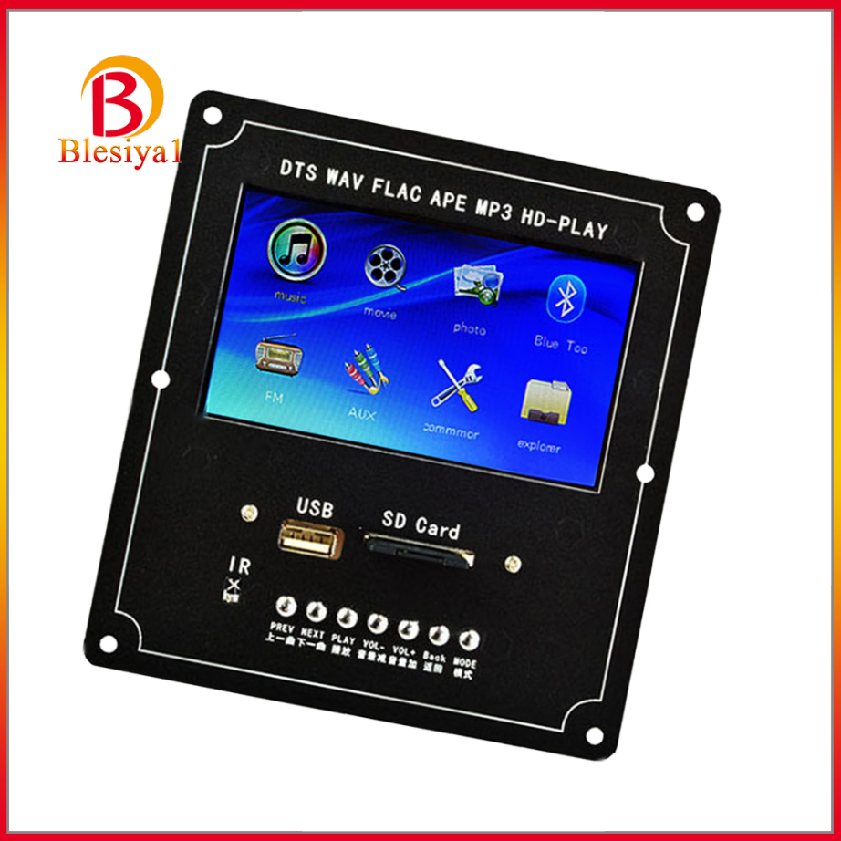 Bộ Thu Tín Hiệu Âm Thanh Bluetooth Dts Wav Mp3 Txt Màn Hình Lcd 4.3 &quot;