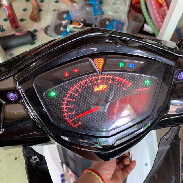 Đồng hồ điện tử koso Uma raycing gắn exciter2010/sirius
