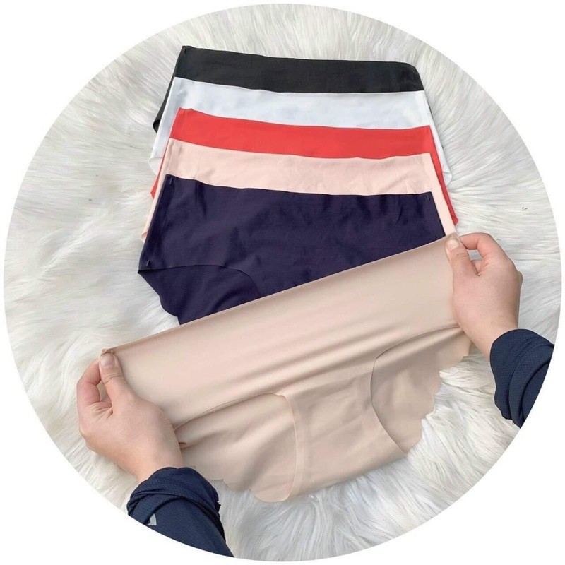 Quần Lót Nữ Đúc Su thun lạnh cao cấp không đường may mềm mại kháng khuẩn được chọn màu | BigBuy360 - bigbuy360.vn