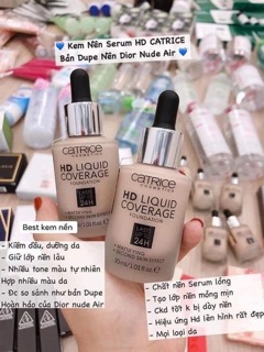 KEM NỀN CATRICE HD 24H