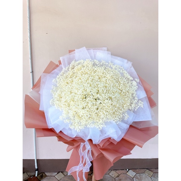 Bó Hoa Baby Khô Trắng Tinh Siêu to