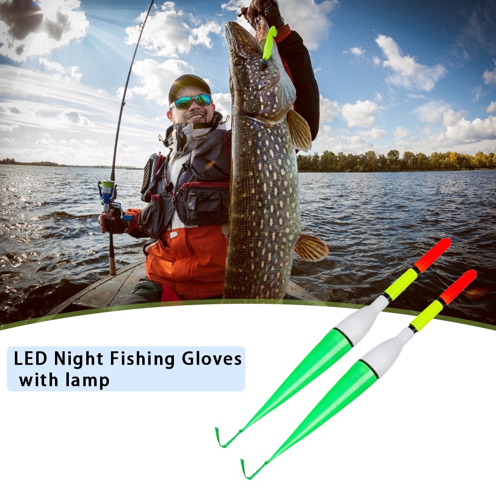 Phao nổi câu cá có đèn LED phát sáng