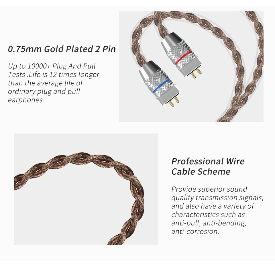 CCA C10 4BA+1DD Hybrid In Ear Earphone Hifi Dj Monito Running Sports Earphone Cable 10 Drive Unit Headset Noise Cancelling