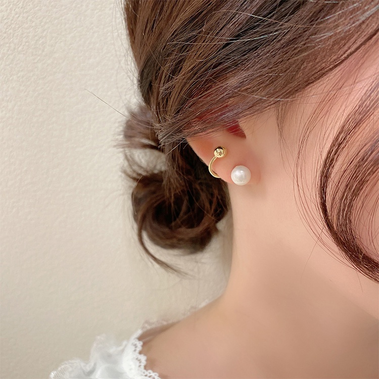 Bông Tai Ngọc Sang Trọng Phong Cách Retro