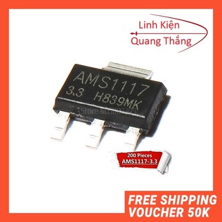 IC AMS1117-2.5V SOT-223 (SMD Dán) (AMS117 1117 3.3V