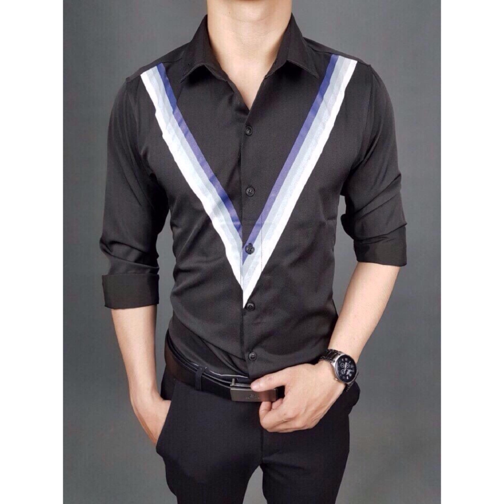 ÁO SƠ MI NAM CAO CẤP ĐẸP NHẤT (ĐEN)
