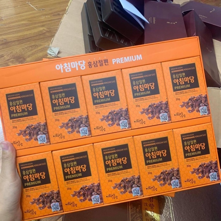 Sâm Lát Tẩm Mật Ong Hàn Quốc Achimadang Cao Cấp 200gr [ Hàng Mới Về ]