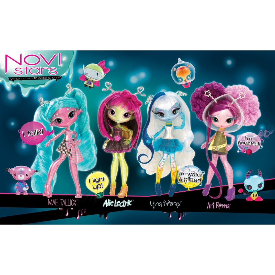 Búp Bê Người Mỹ Ngoài Hành Tinh 17 cm - MGA Novi Stars Doll {Xã Kho Tồn)