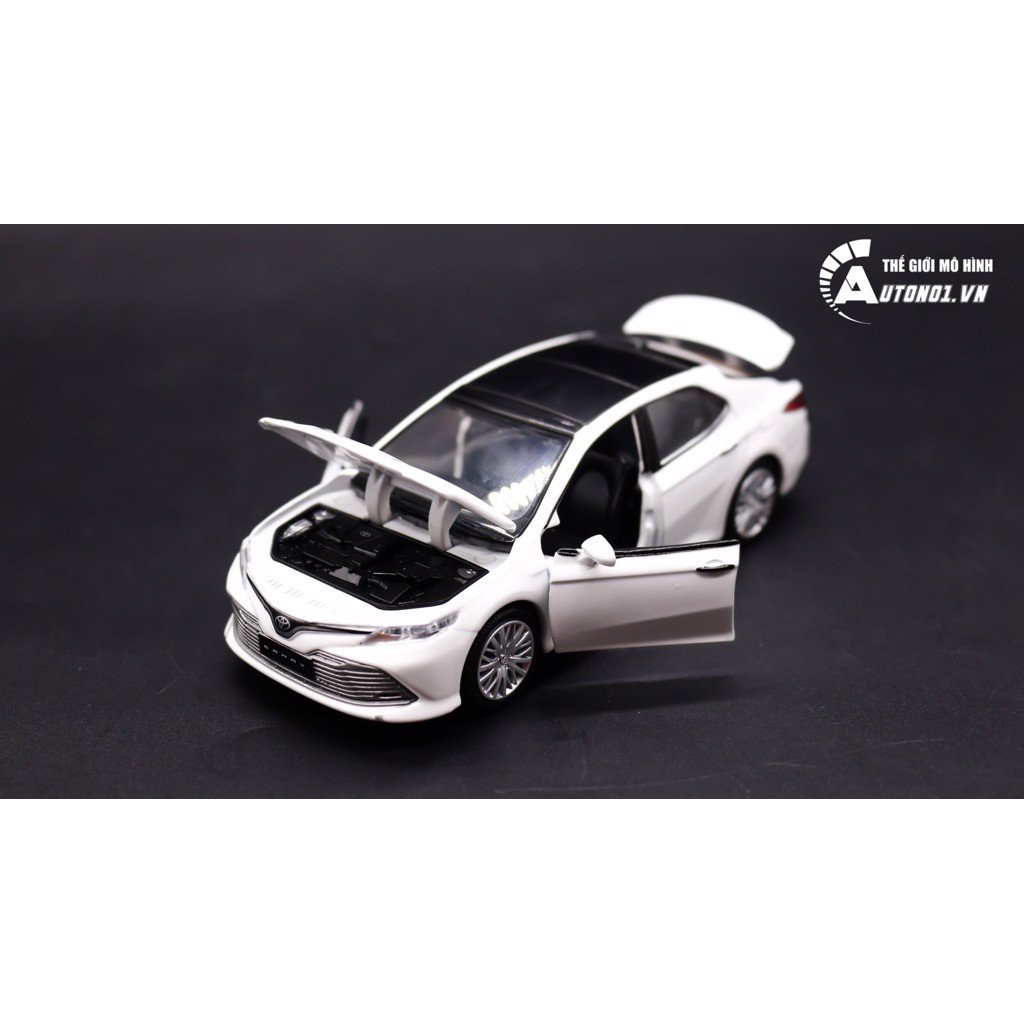 MÔ HÌNH XE SEDAN TOYOTA CAMRY 2019 WHITE 1:32 MSZ 4765