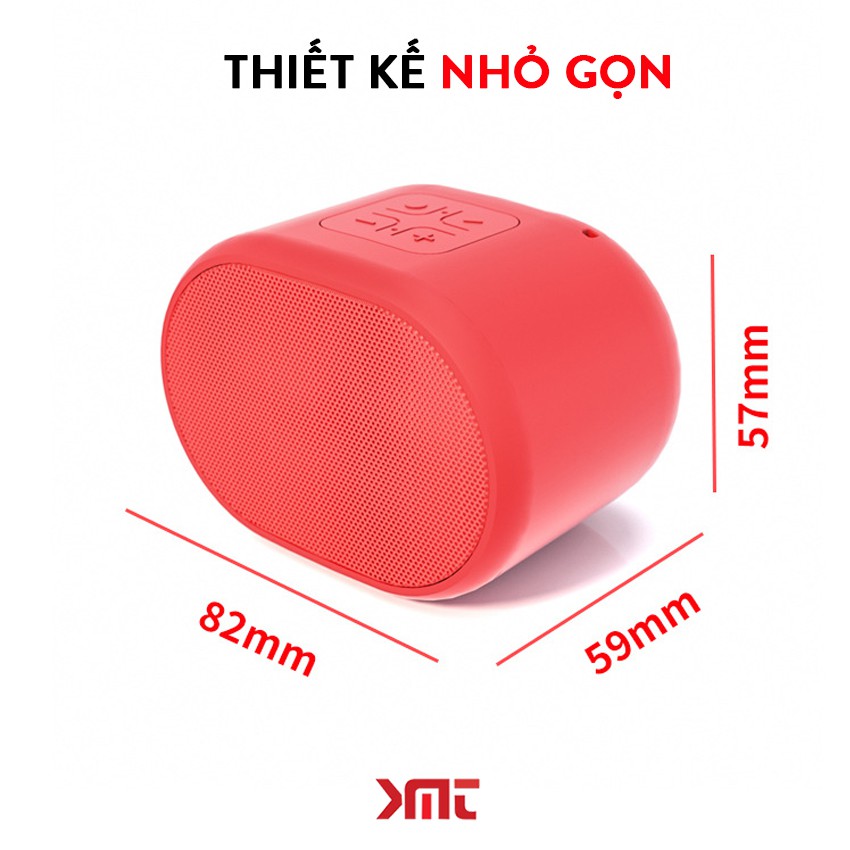 Loa bluetooth mini không dây Pin trâu nghe nhạc hay âm thanh chất lượng hỗ trợ cắm thẻ nhớ và usb KMT Store P117