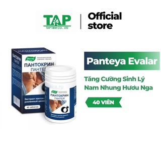 Nhung Hươu Nga,Tăng Cường Sinh Lý Nam Panteya Evalar - 40 Viên Date 2023