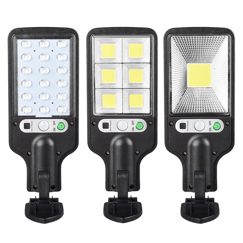 Đèn LED 6 cob cảm biến năng lượng mặt trời chống thấm nước gắn tường ngoài trời