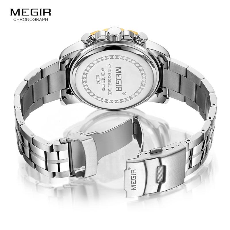 Đồng hồ quartz MEGIR 2087 chống thấm nước