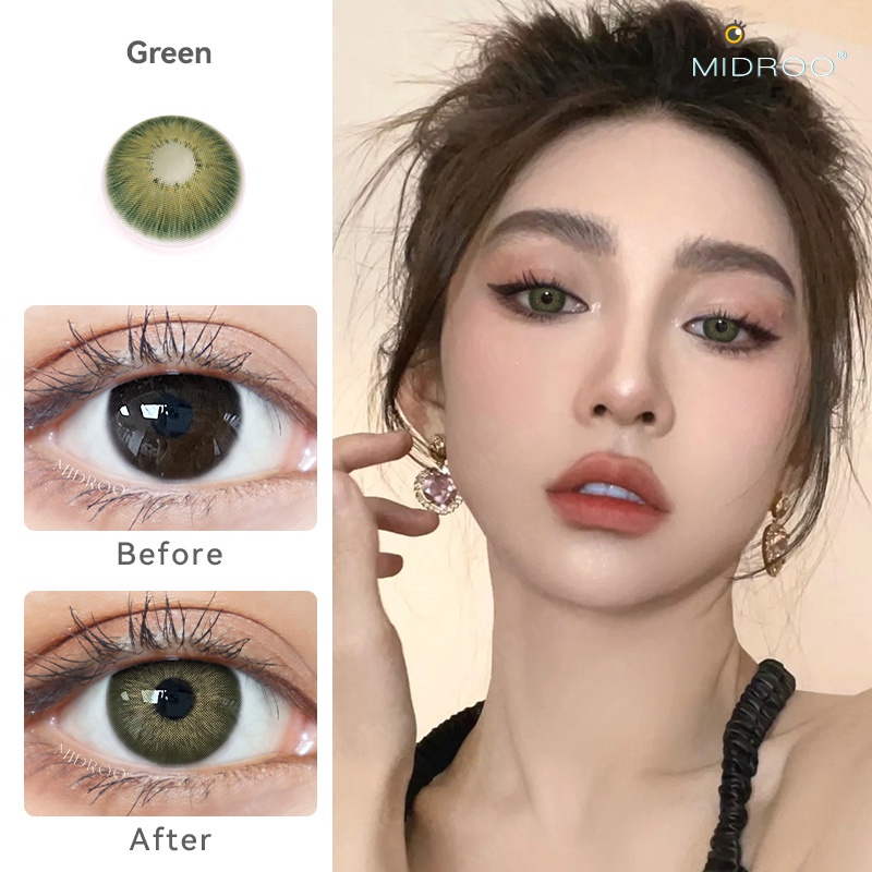Kính áp tròng Midroo pattaya 14.2mm mềm mại thoải mái dành cho nữ