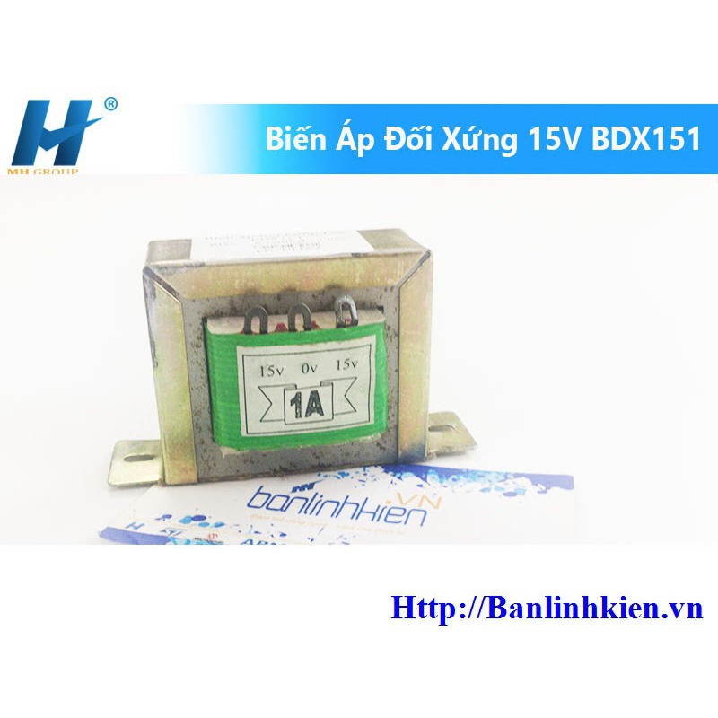 Biến Áp Đối Xứng 15V BDX151