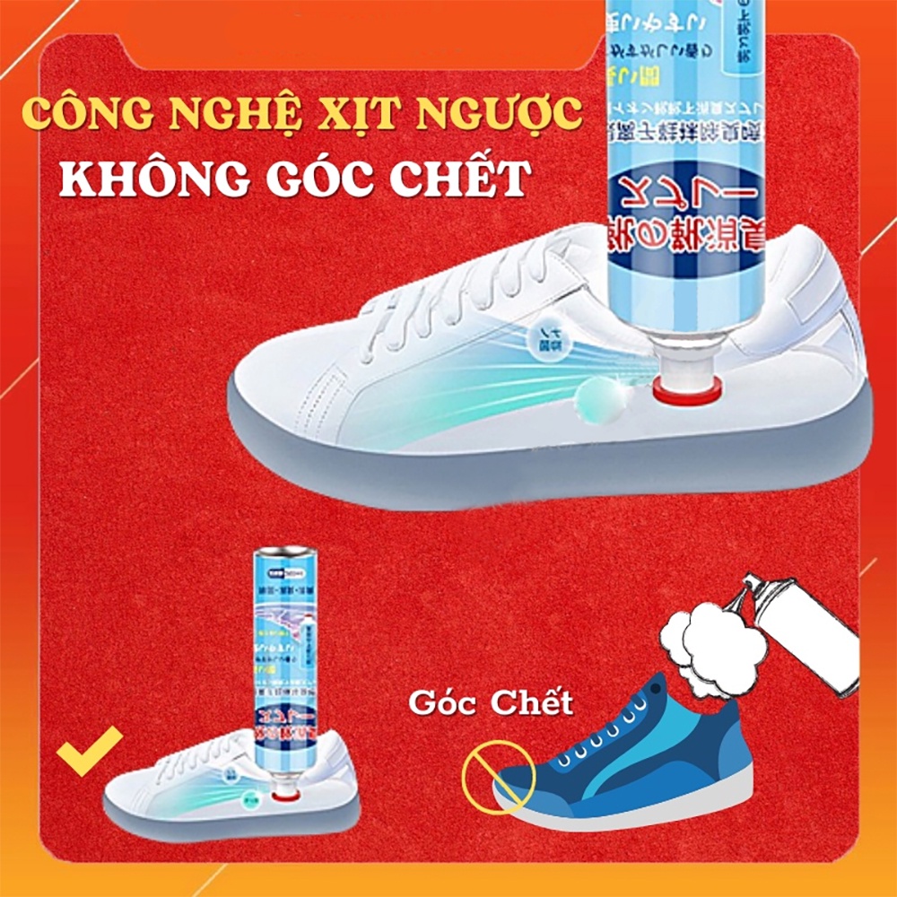 Chai Xịt Khử Mùi Giày Dép NaNo Bạc T1 - Bình Sịt Khử Mùi Hôi Chân - Tất Nam Nữ
