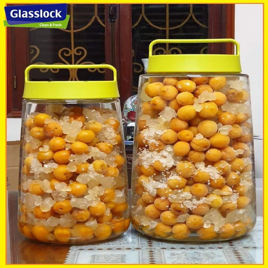 Bình ngâm hoa quả thủy tinh cao cấp GLASSLOCK 5L, 4L, 3L
