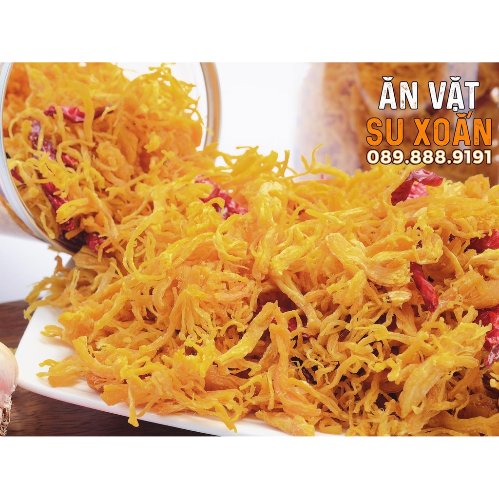 Khô gà ba vị loại 1 siêu ngon Ăn Vặt Su Xoắn | BigBuy360 - bigbuy360.vn